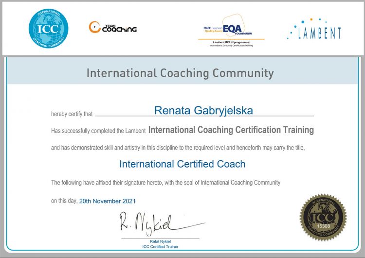 ICC (International Coaching Certification)