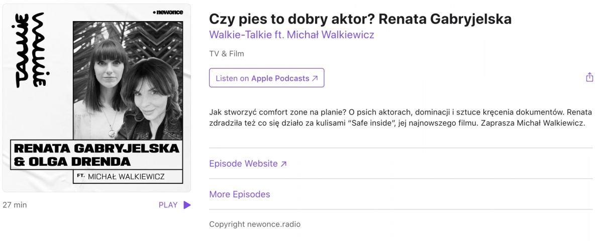 Walkie-Talkie - Czy pies to dobry aktor?